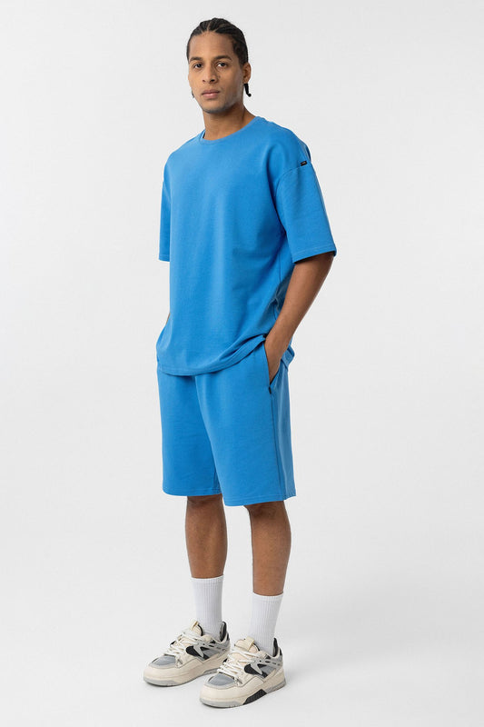 Basic Oversize Şort Takım