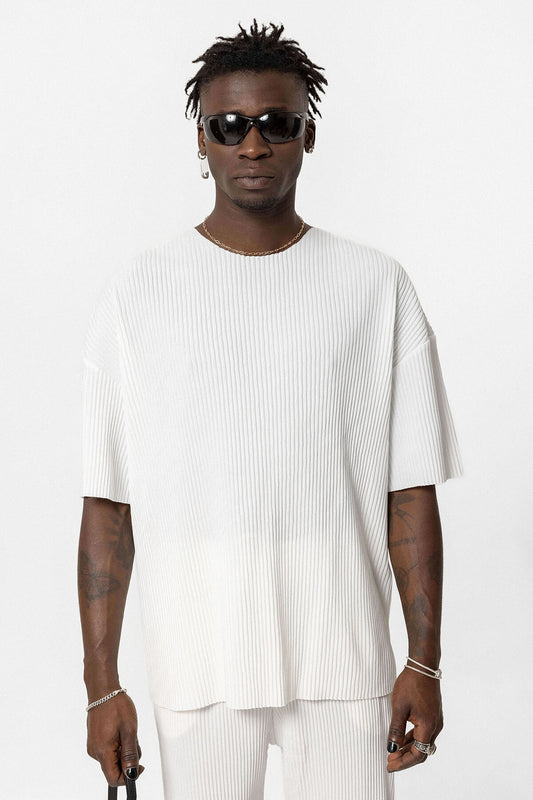 Basic Oversize Bisiklet Yaka Ottoman Takım