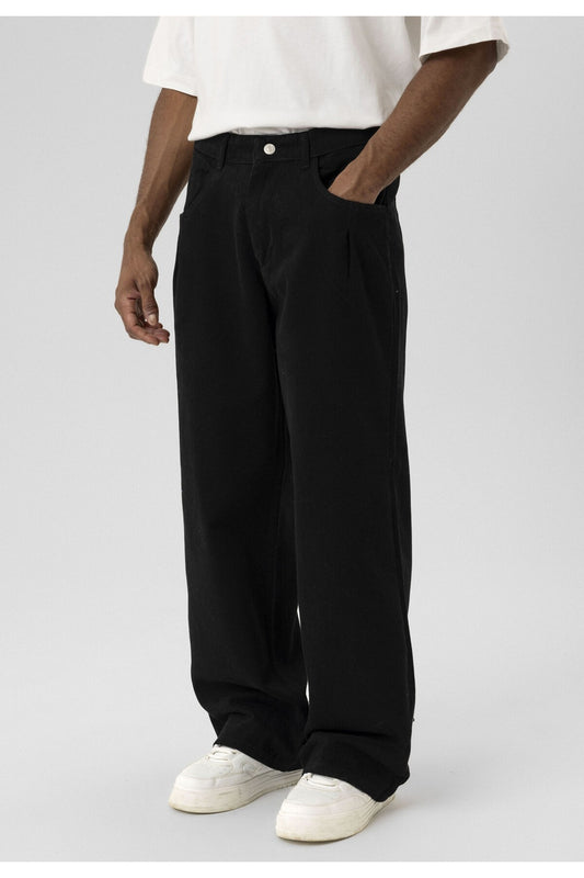 Balloon Fit Gabardin Pantolon