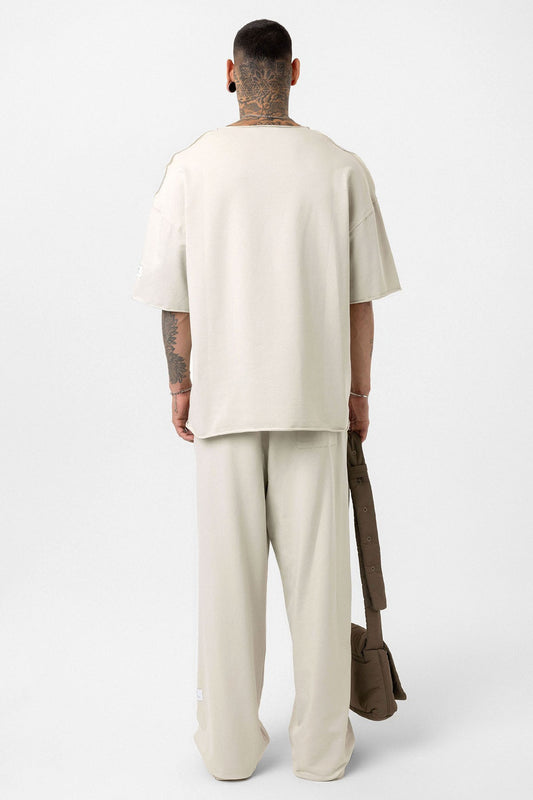Etiket Detaylı Oversize Eşofman Takım