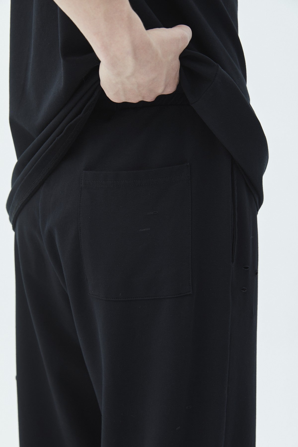 Delik Detaylı Oversize Eşofman Takım