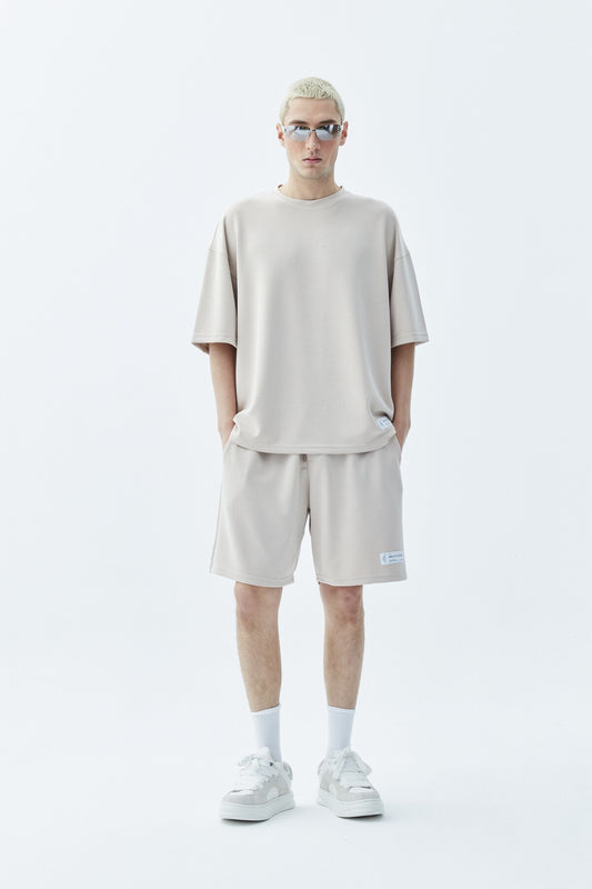 Oversize Modal Şort Takım
