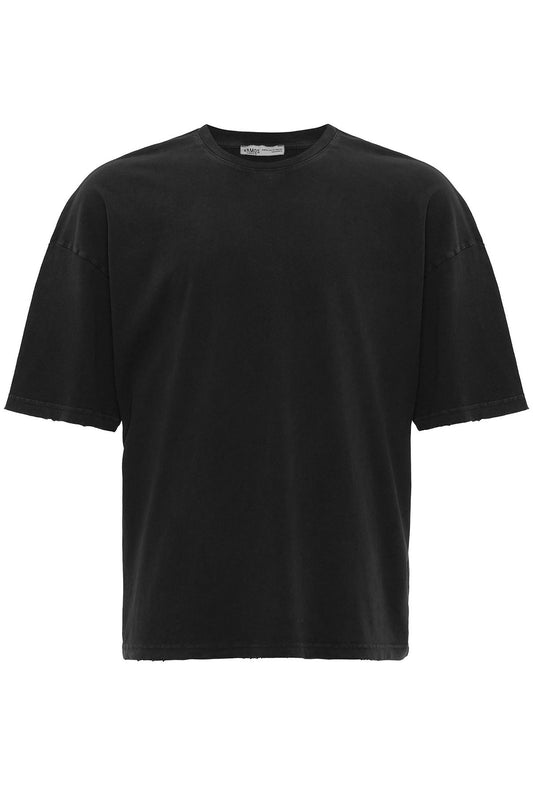 Yıkamalı Oversize Basic Tişört