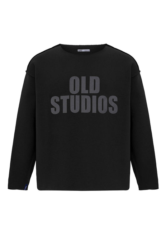 Dikiş Detaylı Overıze Sweatshirt