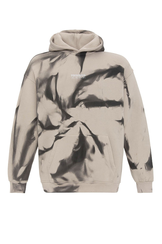 Renk Detaylı Kapüşonlu Oversize Sweatshirt