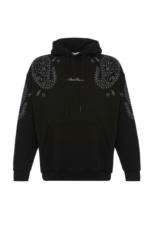 Desenli Oversize Sweatshirt