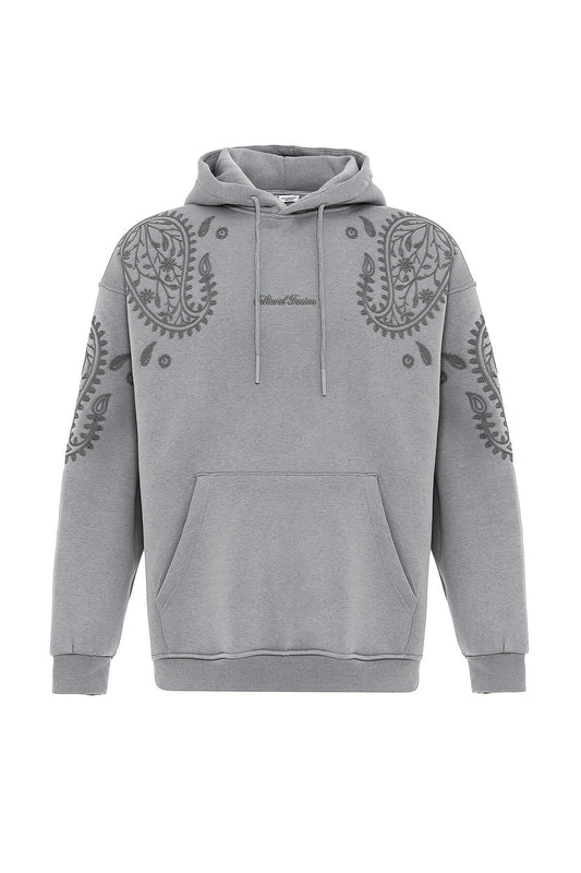 Desenli Oversize Sweatshirt
