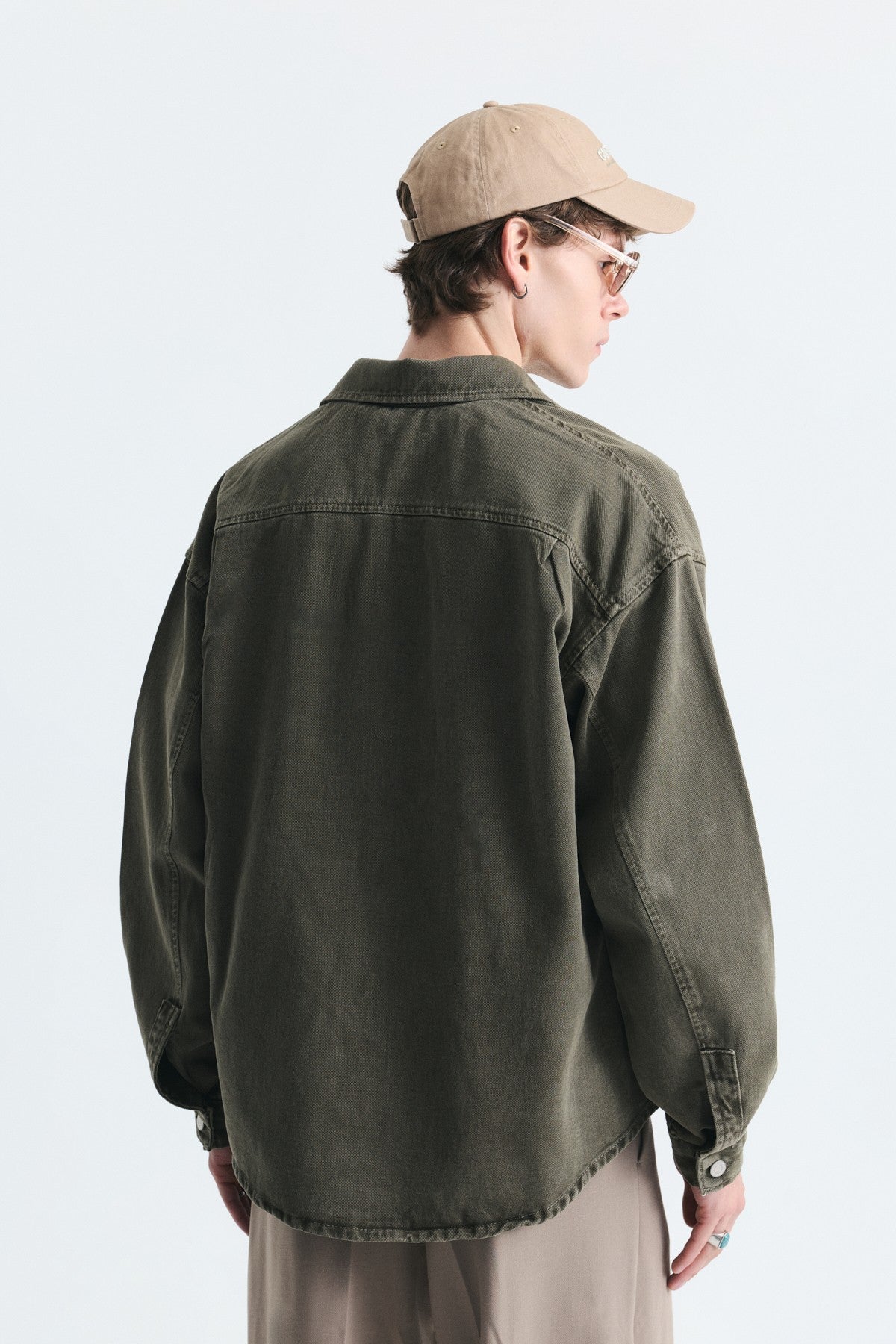 Oversize Denim Gömlek