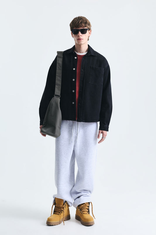 Oversize Denim Gömlek