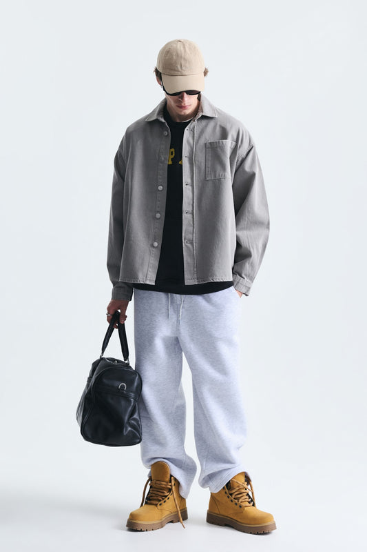 Oversize Denim Gömlek