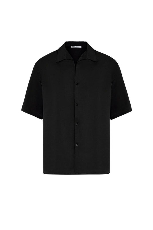 Oversize Lyocell Kumaş Gömlek
