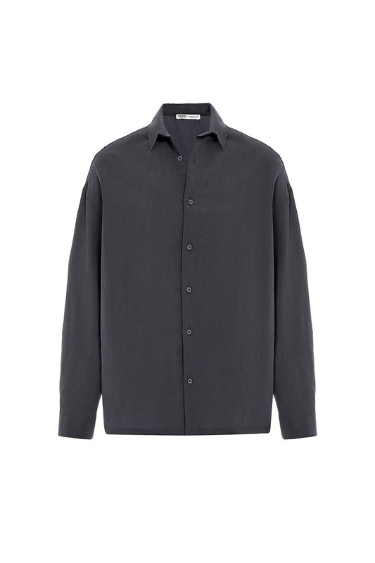 Basic OVersize Uzun Kol Gömlek