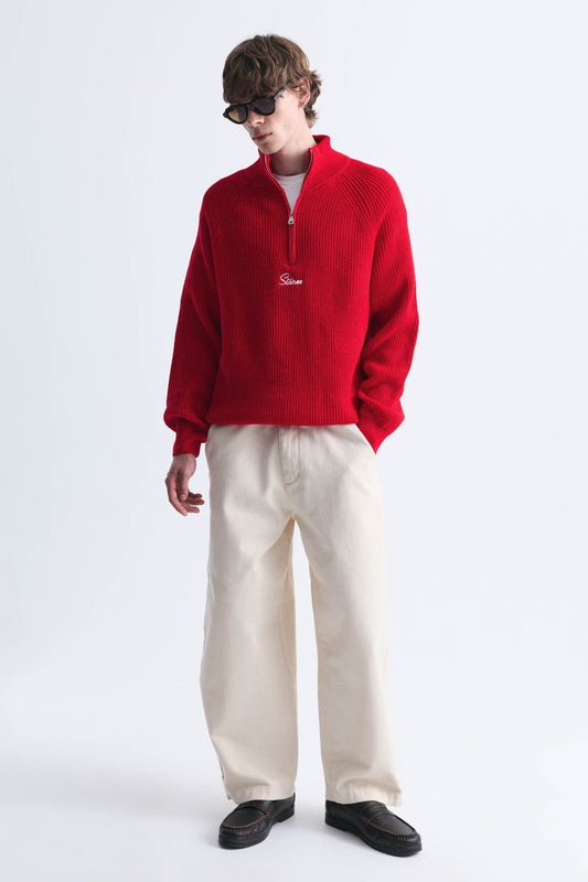Fermuar Kapama Dik Yaka Sweatshirt