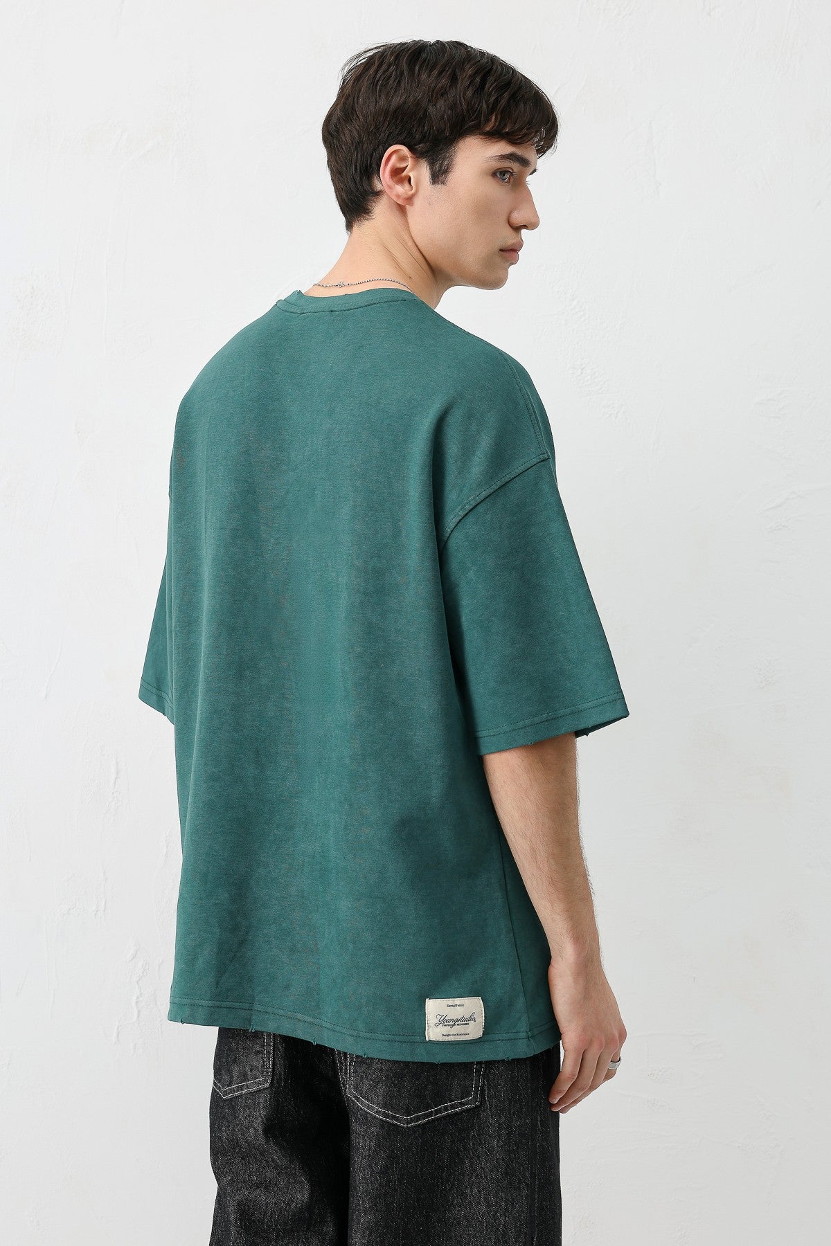 WASHED OVERSIZE T-SHIRT V70-132