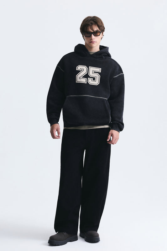 Baskılı Oversize Sweatshirt