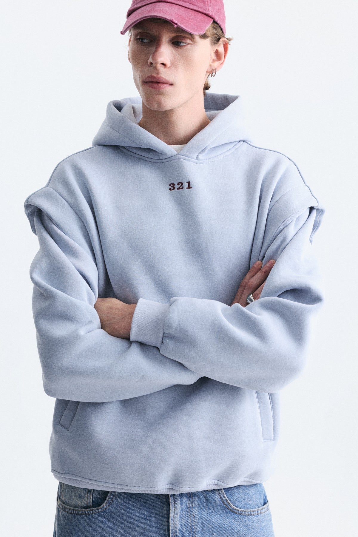 Oversize Yıkamalı Sweatshirt