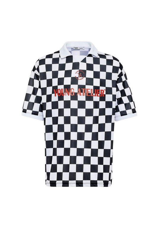 Oversize Polo Yaka Forma Tişört