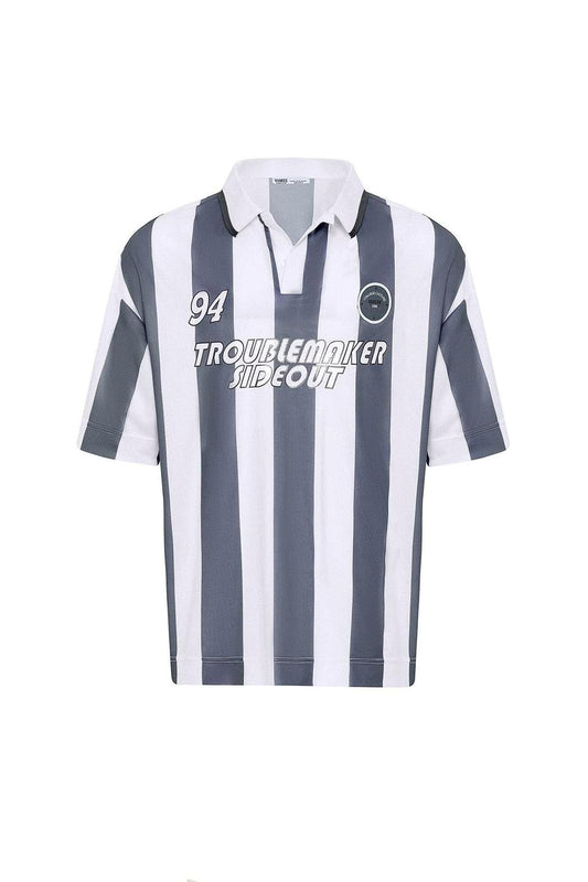 Oversize Polo Yaka Forma Tişört