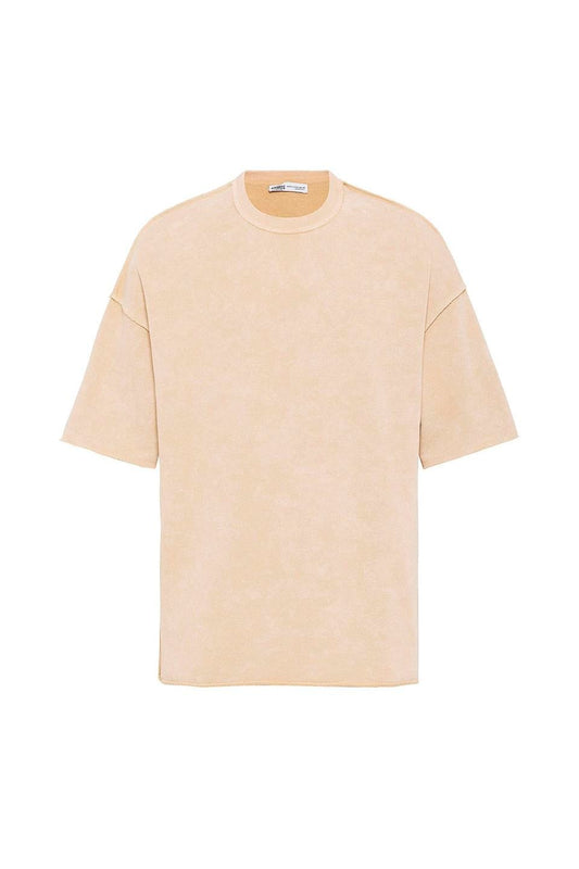 Yıkamalı Oversize Tişört