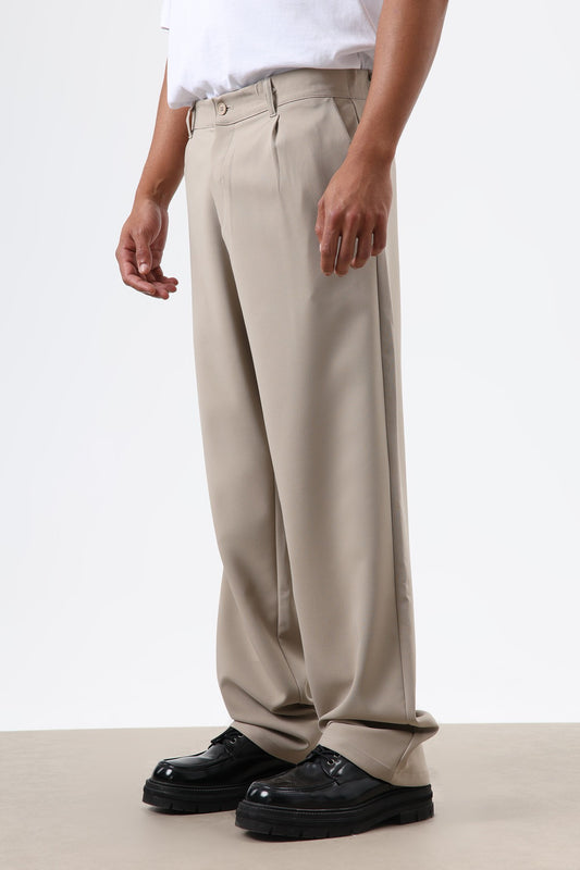 Baggy Fit Kumaş Pantolon