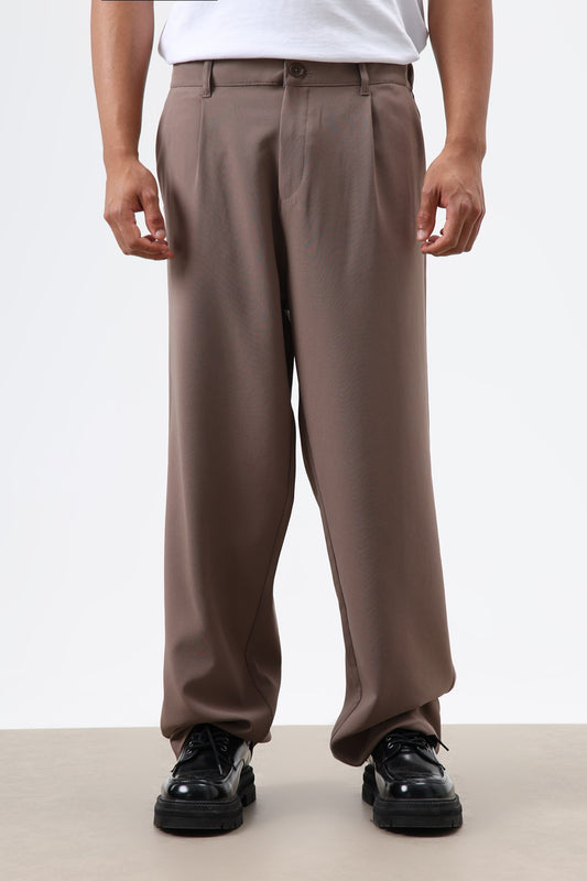 Baggy Fit Kumaş Pantolon