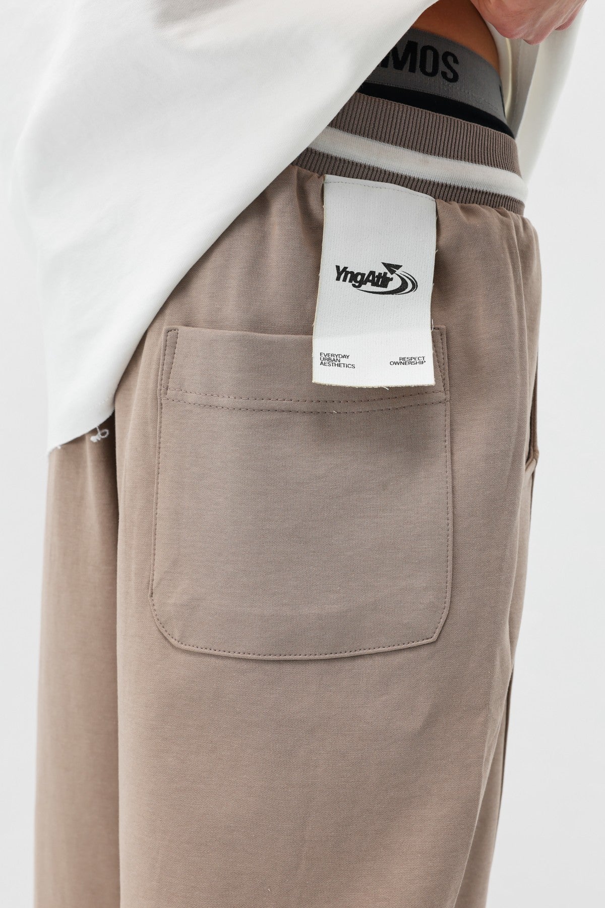 Bağcıklı Baggy Fit Eşofman Alt
