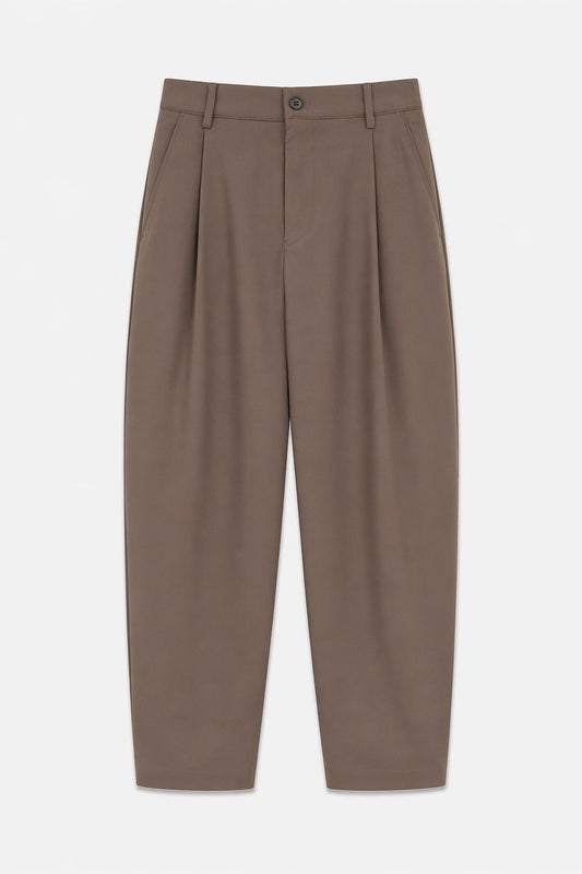 Süper Baggy Fit Esnek Kumaş Pantolon