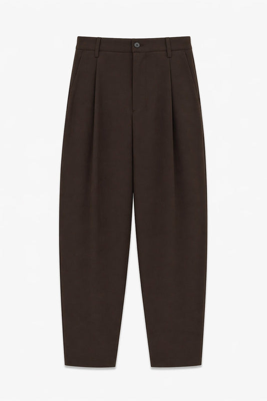 Süper Baggy Fit Esnek Kumaş Pantolon