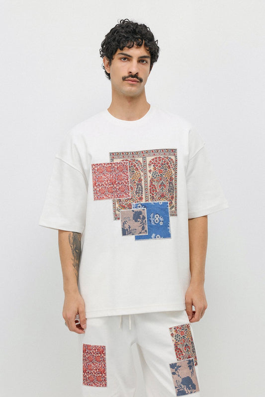 Oversize Baskılı Eşofman Takım