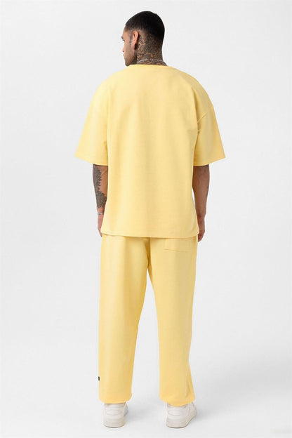 Paça Lastikli Basic Oversize Eşofman Takımı