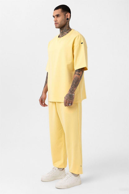 Paça Lastikli Basic Oversize Eşofman Takımı