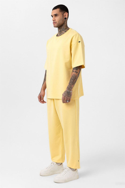 Paça Lastikli Basic Oversize Eşofman Takımı