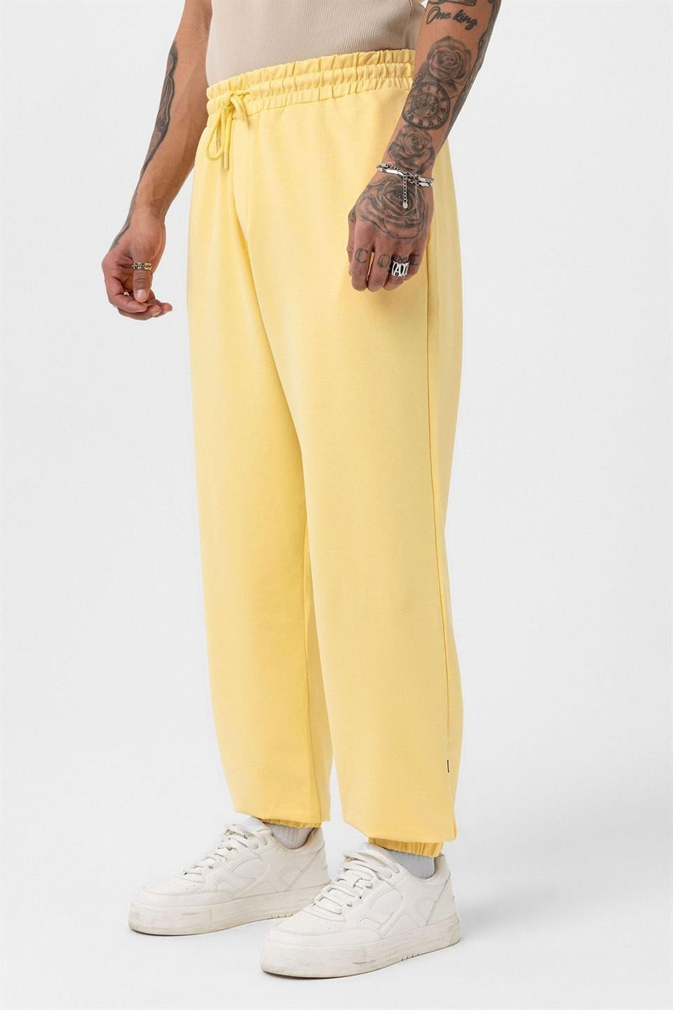 Paça Lastikli Basic Oversize Eşofman Takımı