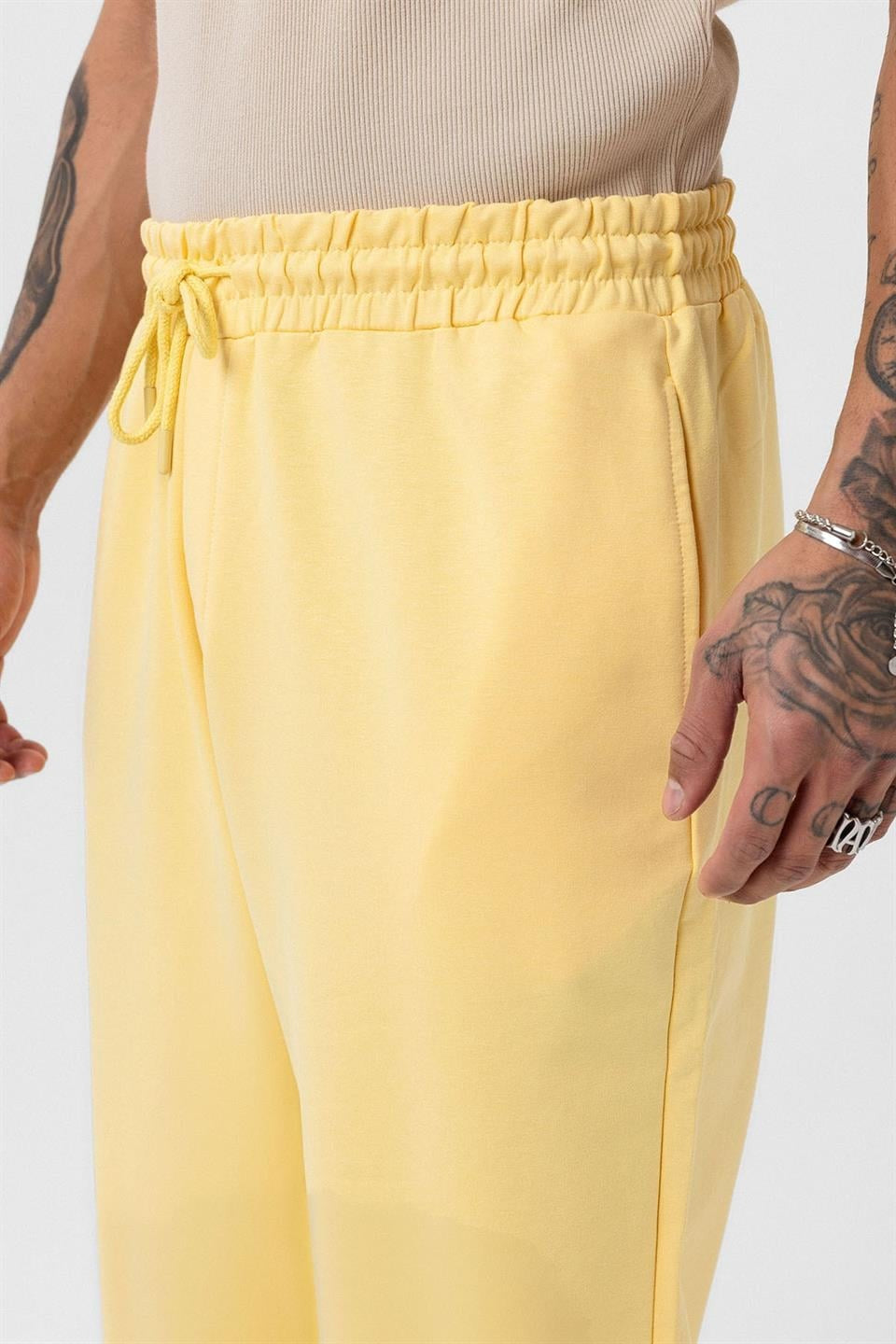 Paça Lastikli Basic Oversize Eşofman Takımı