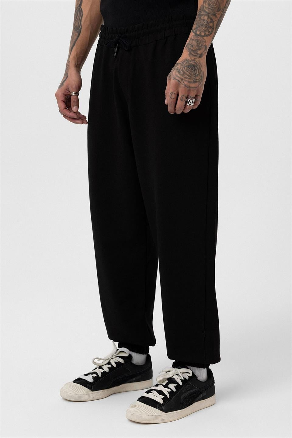 Paça Lastikli Basic Oversize Eşofman Takımı 30-123