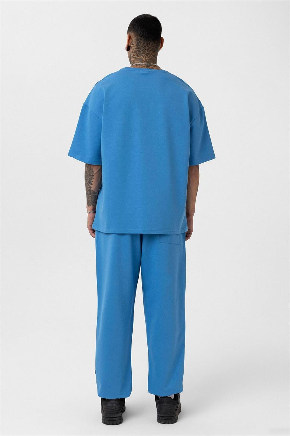 Paça Lastikli Basic Oversize Eşofman Takımı