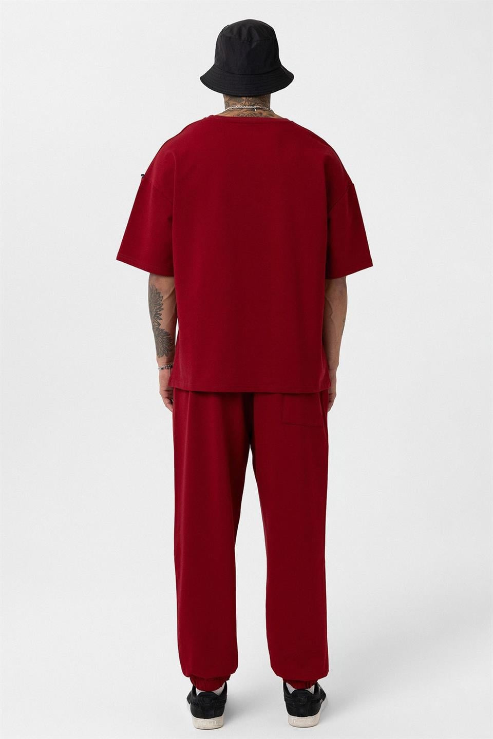 Paça Lastikli Basic Oversize Eşofman Takımı