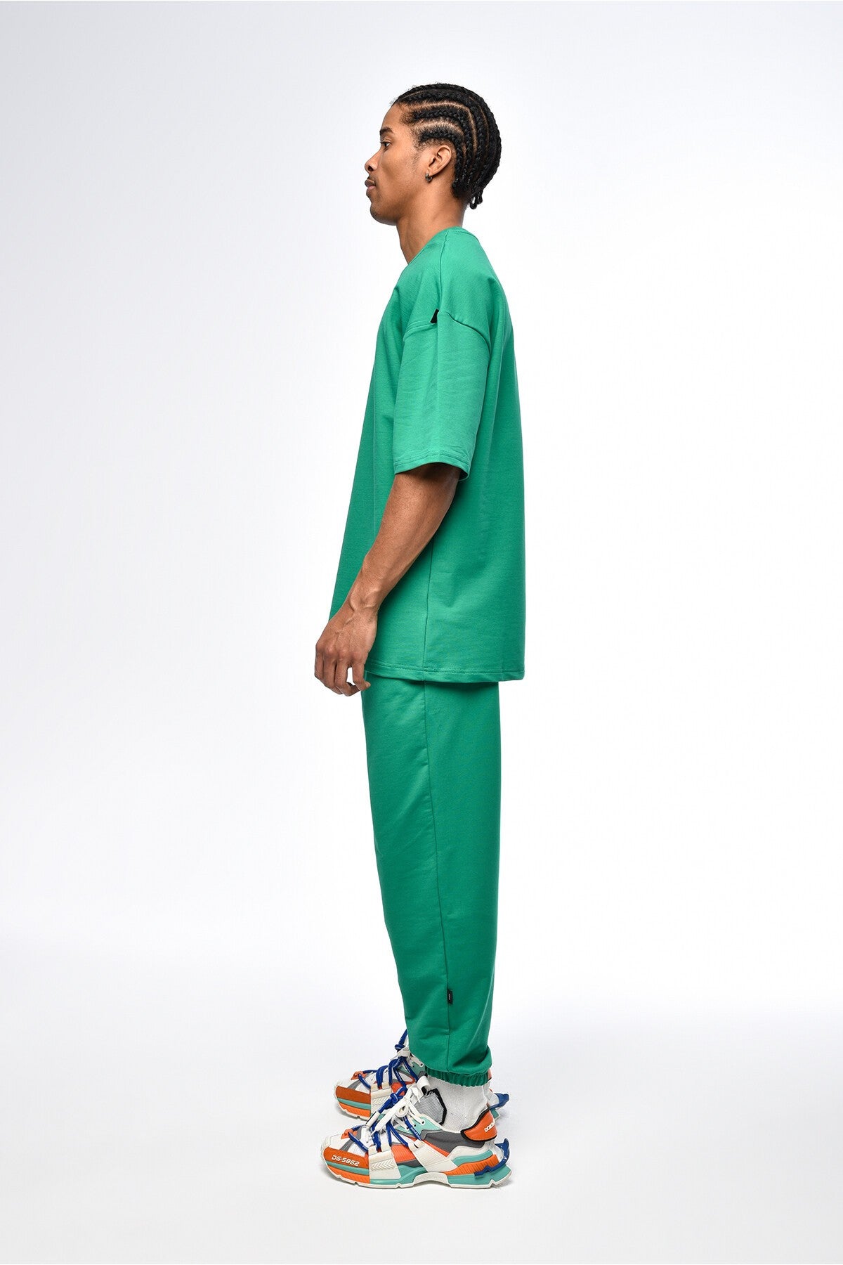 Paça Lastikli Basic Oversize Eşofman Takımı