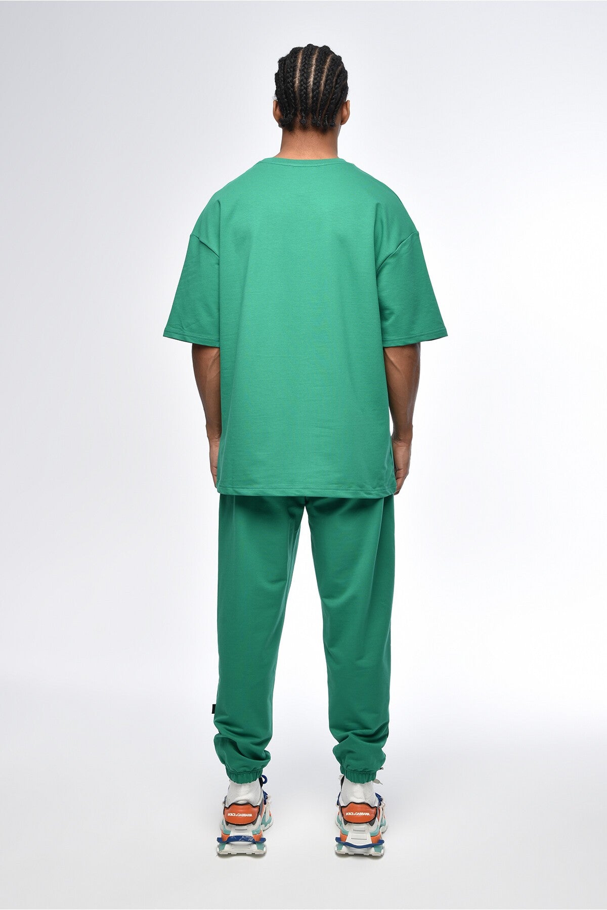 Paça Lastikli Basic Oversize Eşofman Takımı