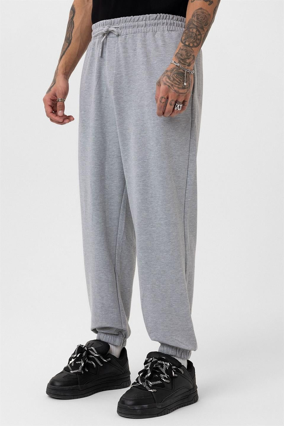 Paça Lastikli Basic Oversize Eşofman Takımı