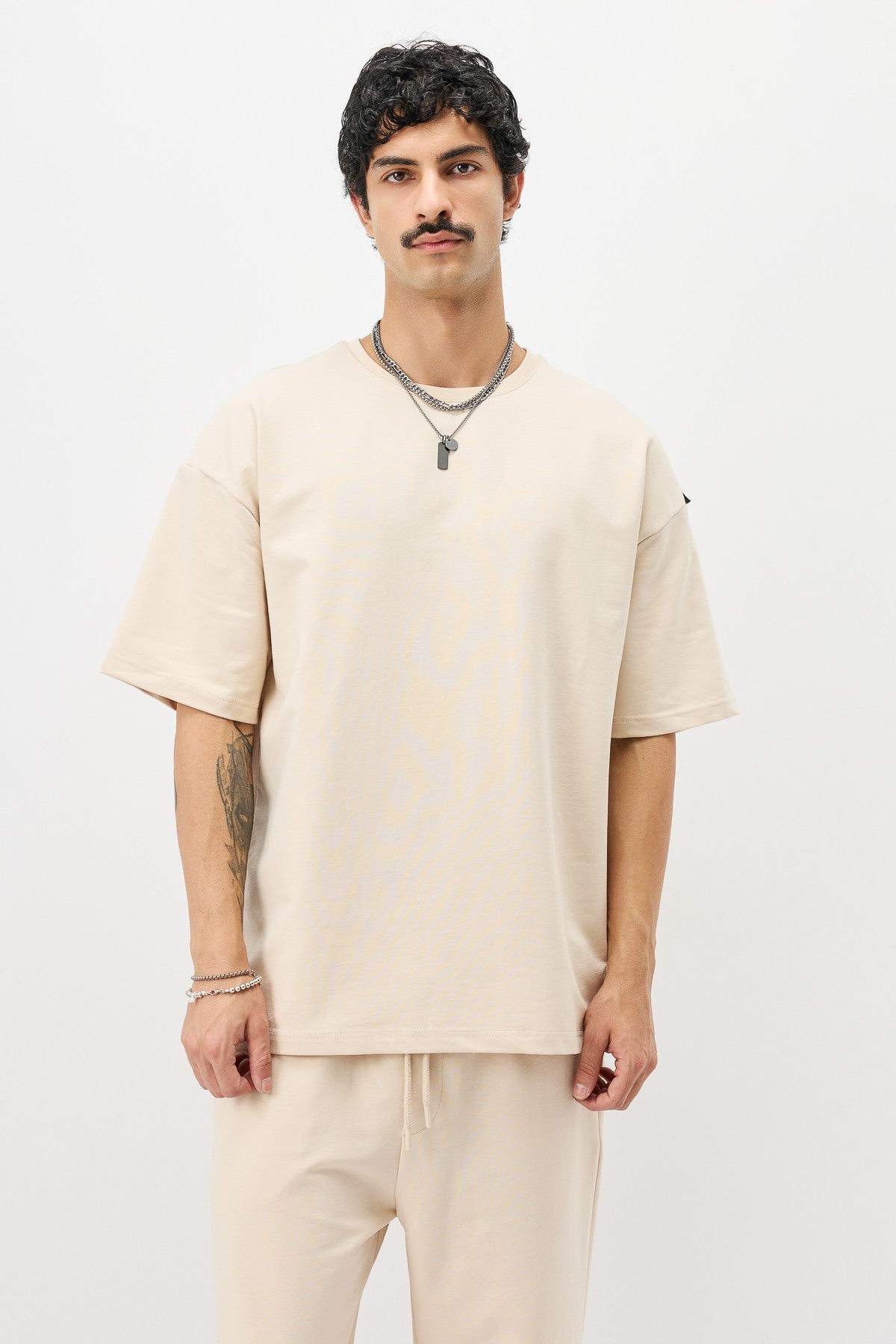 Paça Lastikli Basic Oversize Eşofman Takımı