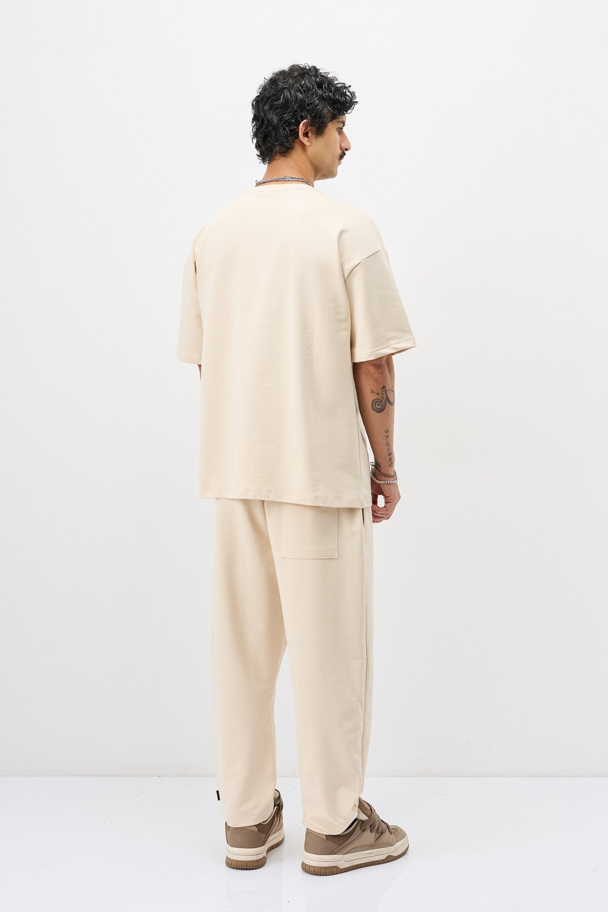 Paça Lastikli Basic Oversize Eşofman Takımı