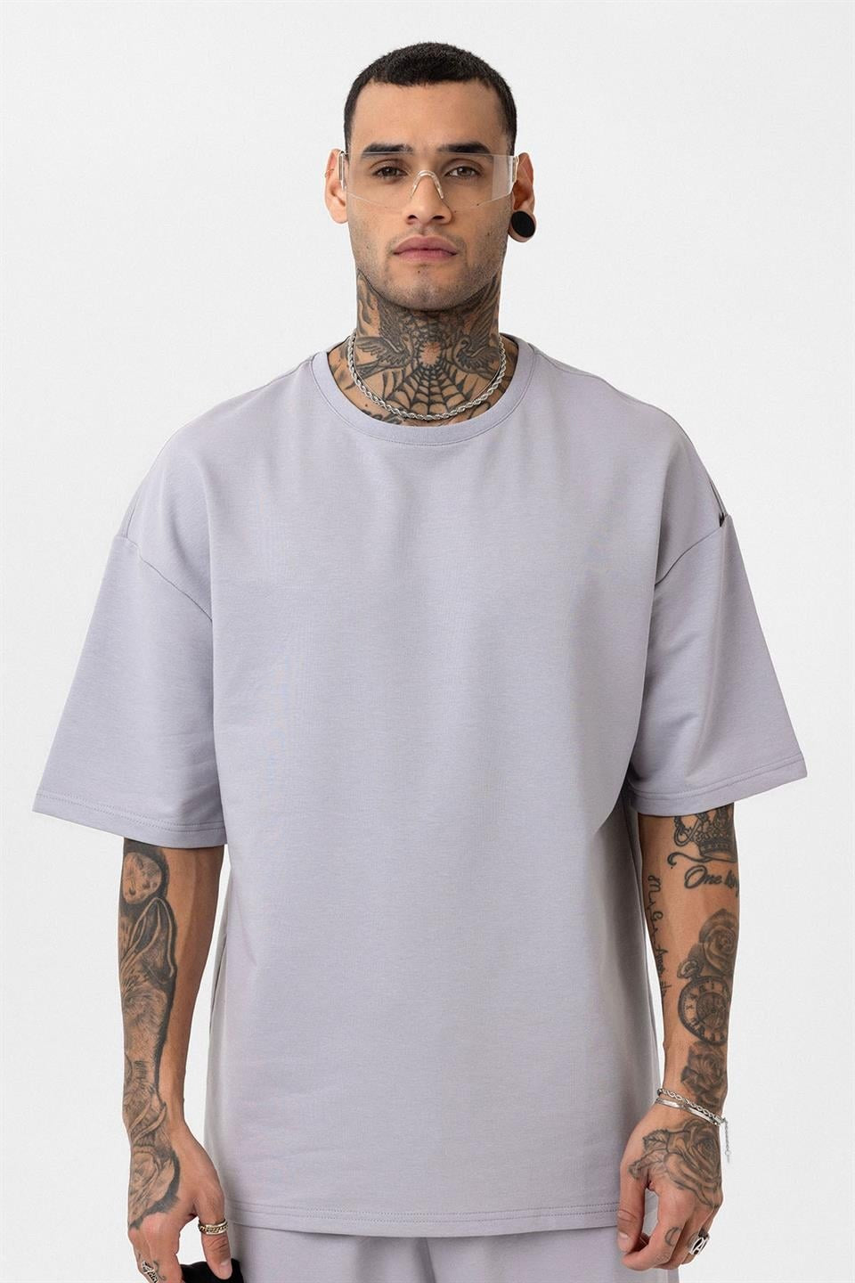 Paça Lastikli Basic Oversize Eşofman Takımı