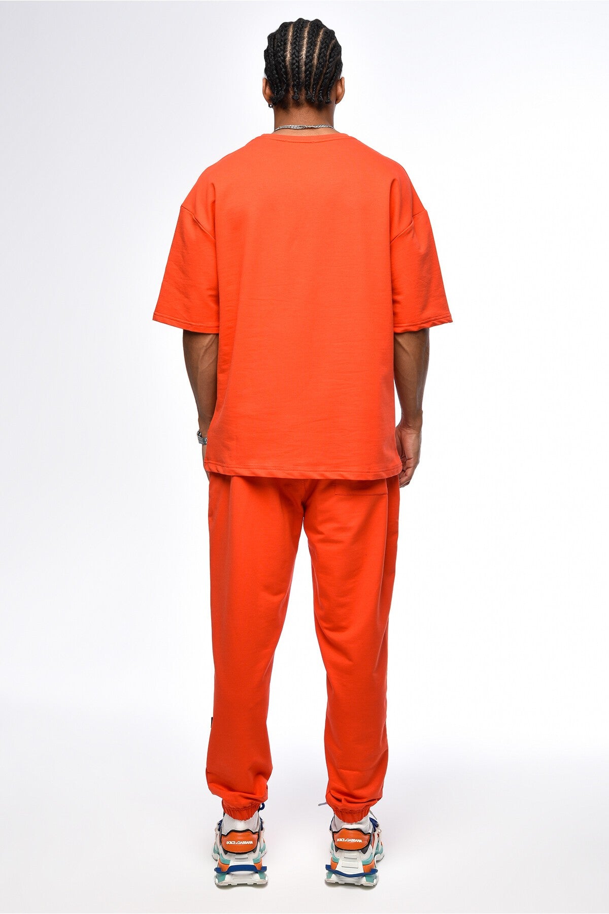 Paça Lastikli Basic Oversize Eşofman Takımı