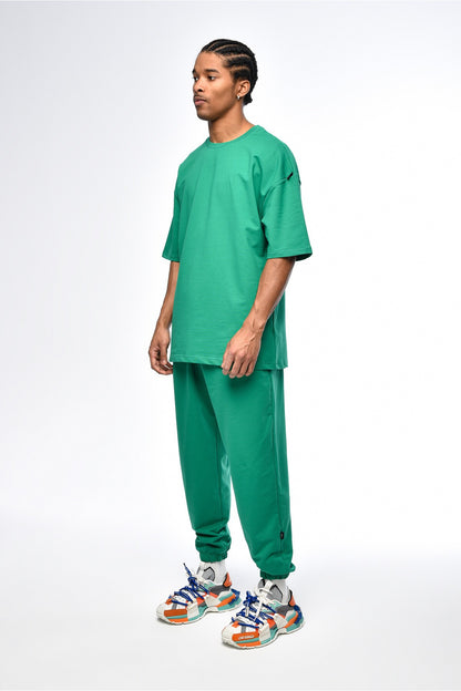 Paça Lastikli Basic Oversize Eşofman Takımı