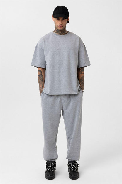 Paça Lastikli Basic Oversize Eşofman Takımı