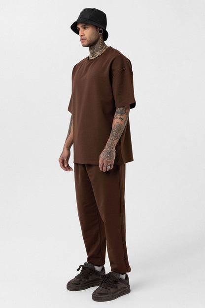 Paça Lastikli Basic Oversize Eşofman Takımı