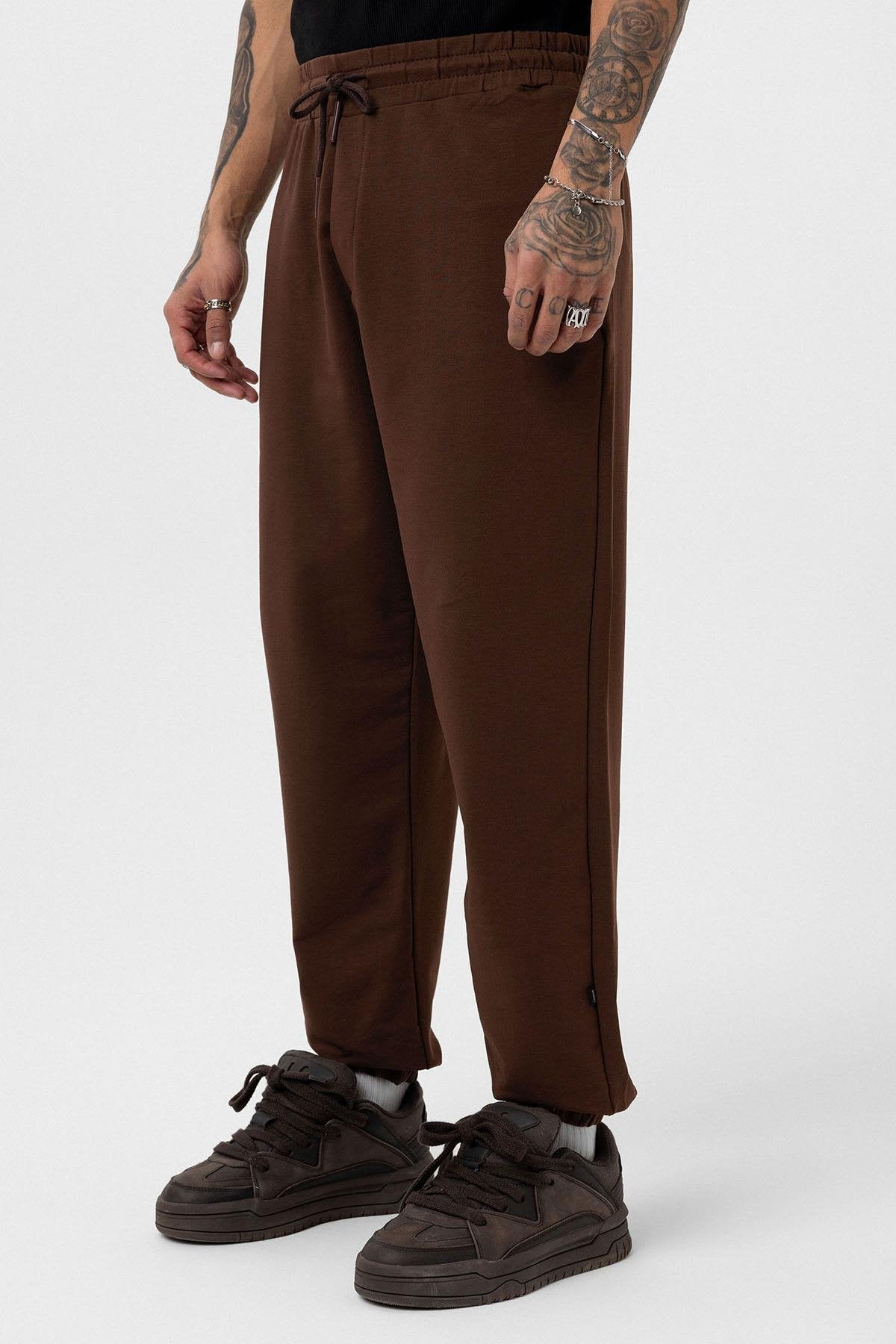 Paça Lastikli Basic Oversize Eşofman Takımı