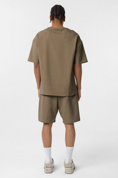Basic Oversize Şort Takım