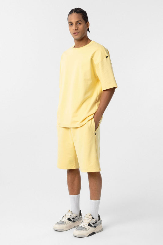 Basic Oversize Şort Takım
